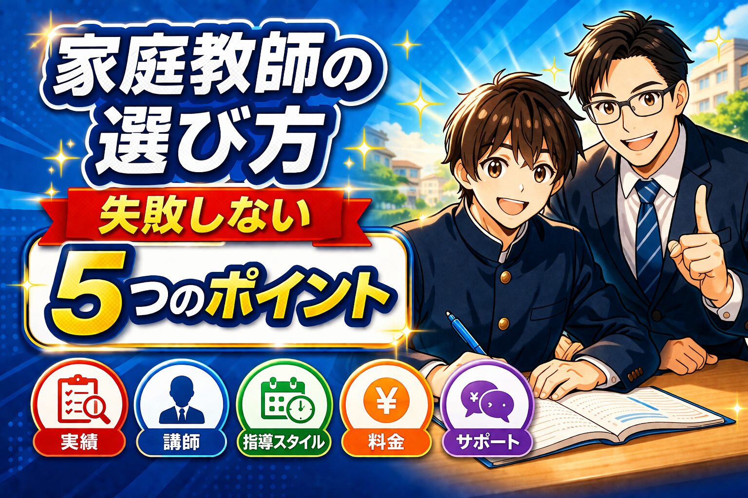 家庭教師の選び方ガイド
