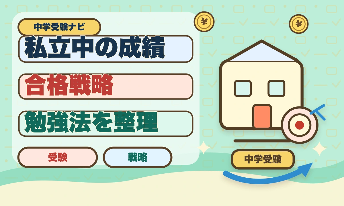 【2026年最新】私立中学に塾なしで合格！家庭学習で成功する秘訣のアイキャッチ画像